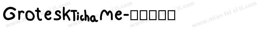 Grotesk me字体转换